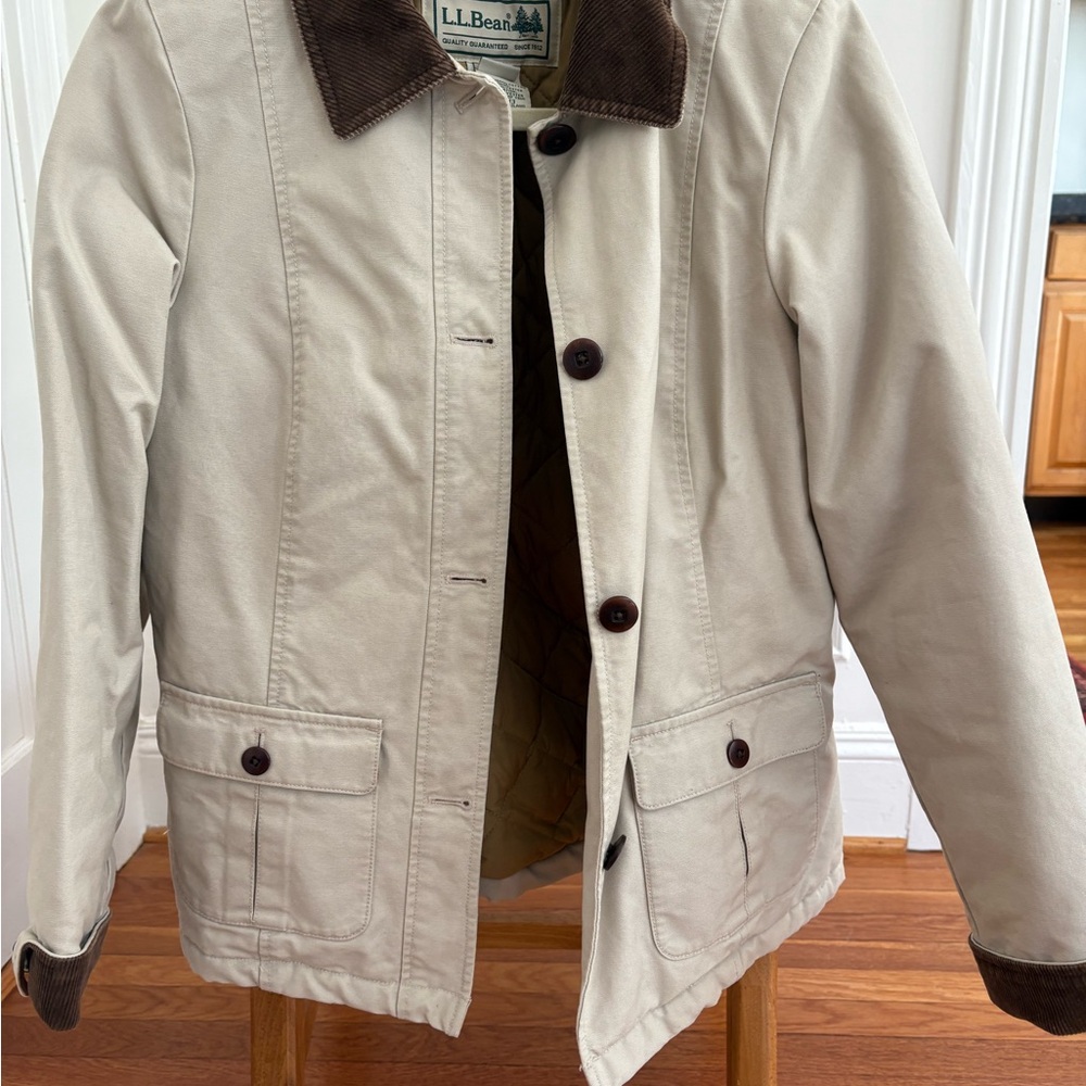 L.L. Bean Barn Jacket with Quilted Lining